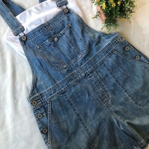 Eddie Bauer Vintage Overall Shorts